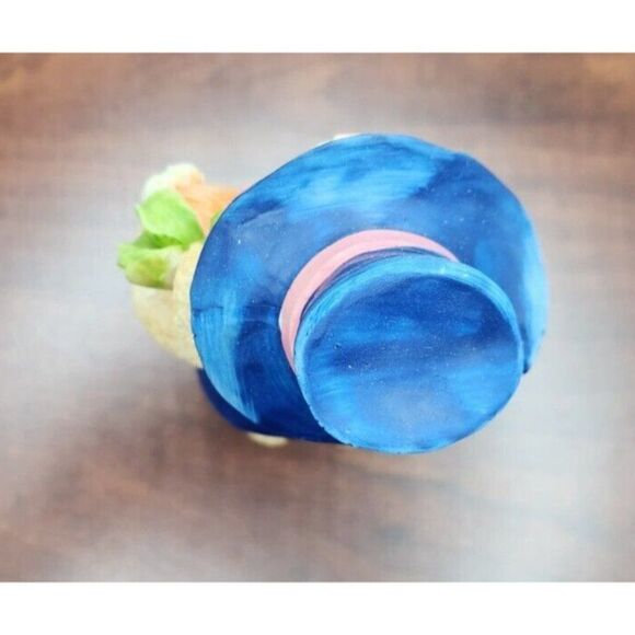 Easter Polyresin Bunny Rabbit 7.5” Tabletop Figure Display Holiday Decor - Picture 7 of 13